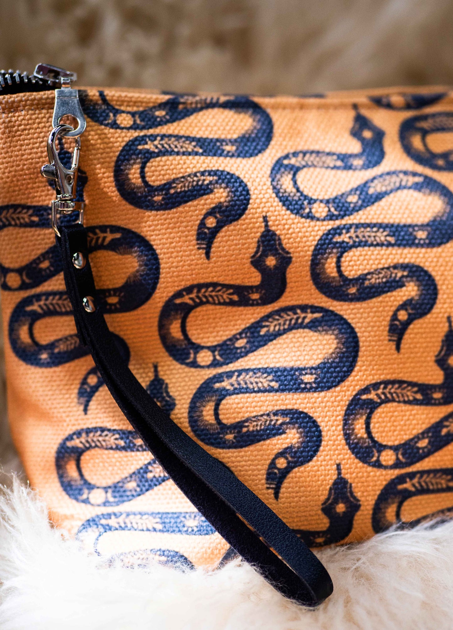 Desert Snake Accessory Pouch
